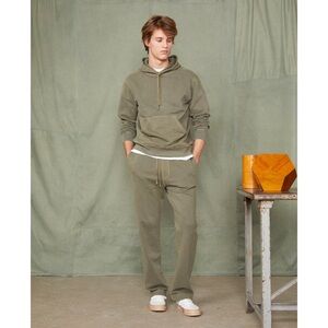 Daily Classics Officine Générale The Hoodie Sweatshirt in Olive Size XXL